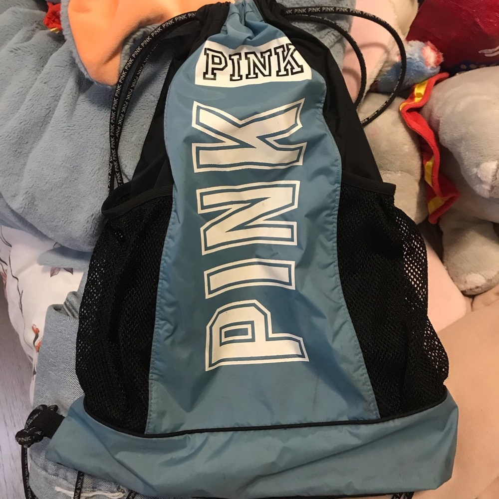 PINK drawstring backpack